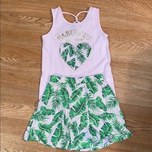 Toddler Skort Outfit Set